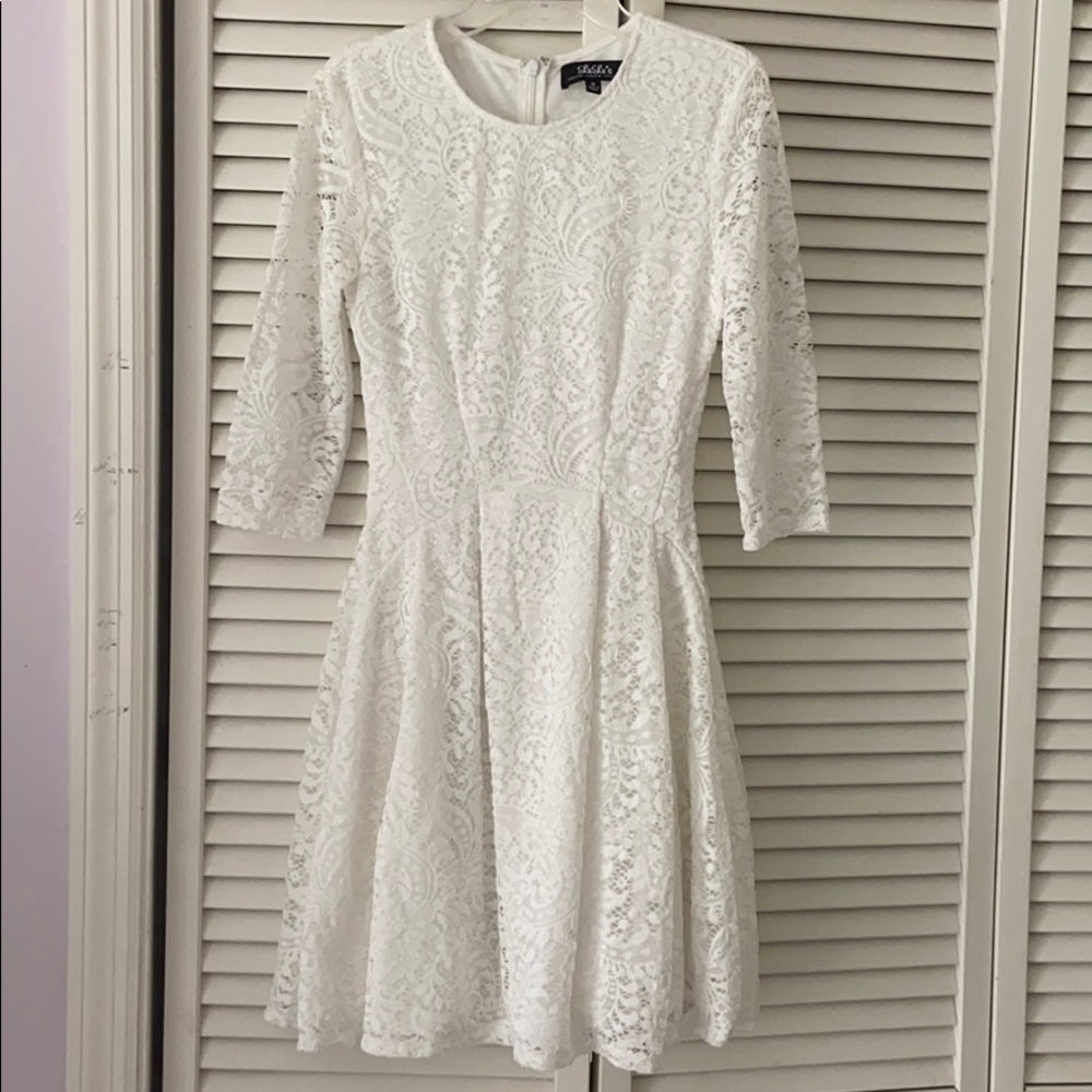 LuLu’s White Lace Dress